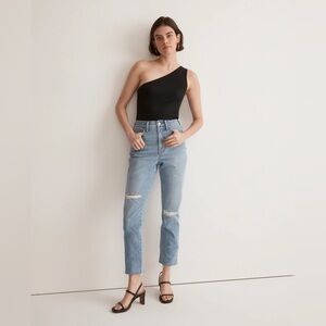 New Madewell The Perfect Vintage Jean High Rise Distressed Jeans Size 26